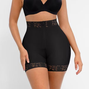 FEMMORA Shapewear Butt Lifter for Women Tummy Control Shapewear Compression Lace Shorts Womenswear Comfort Slim Seamless Faja Colombian